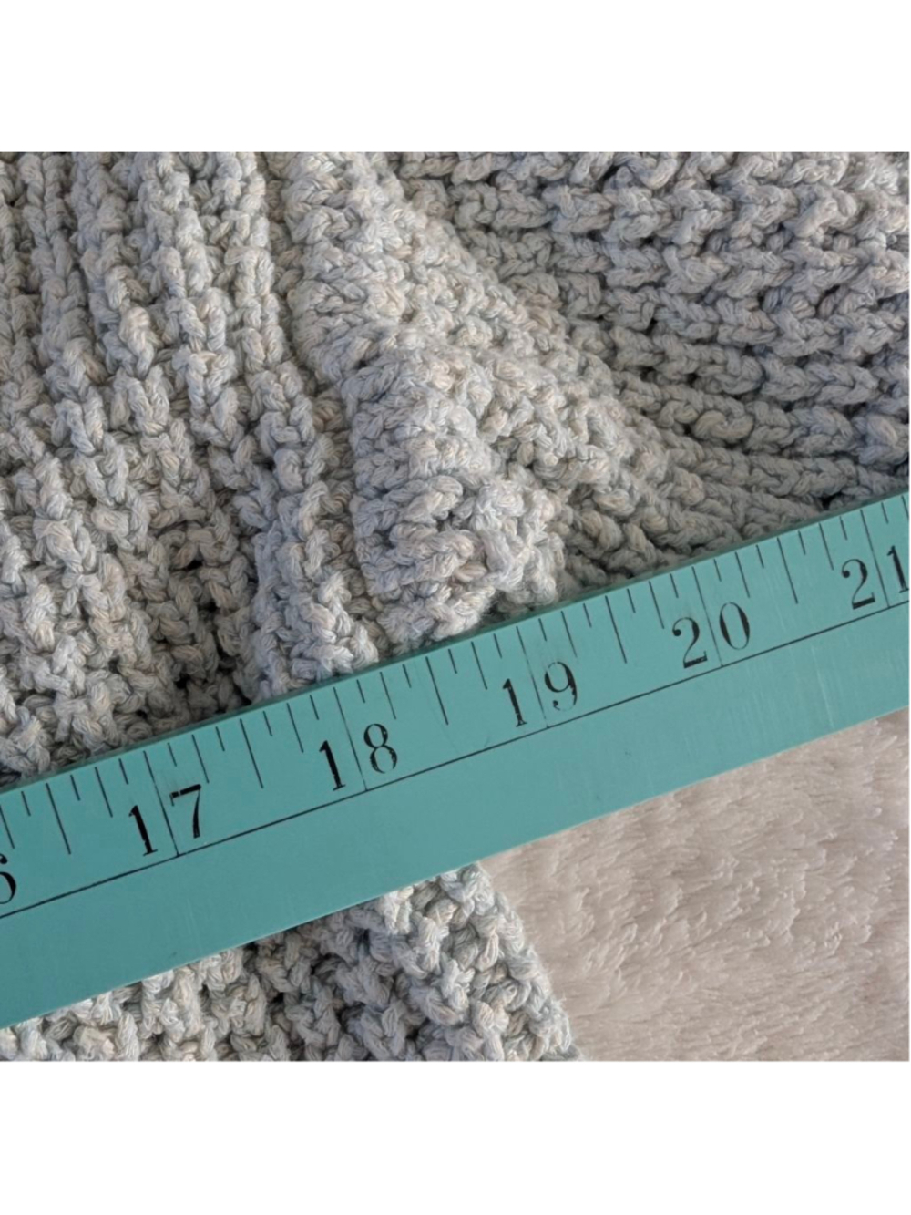 Esby Ashley Cloud Cotton Waffle Knit Cardigan Small - Picture 7 of 9
